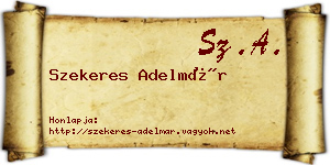 Szekeres Adelmár névjegykártya